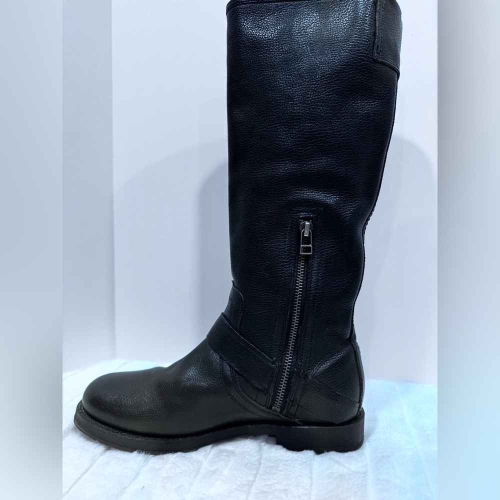 Born Nahuku Black Leather Mid-Calf Boots | Size 8.5 - Picture 5 of 12